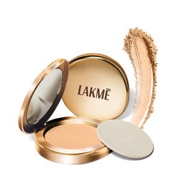 Lakme 9to5 Powerplay Matte Compact, Oil Control Formula, With Vitamin E, Melon, 9g-50