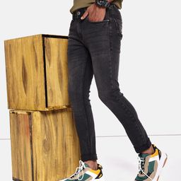 The Roadster Lifestyle Co. Men Charcoal Black Skinny Fit Back Street Boys Hyper Hypo Jeans-picture-46