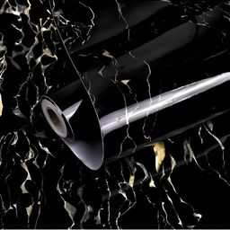 Asian royal Black & Yellow Abstract Printed Self-Adhesive Wallpaper-image-71