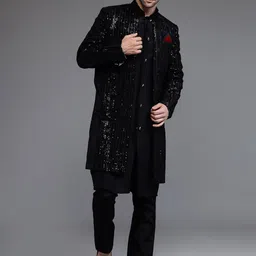 Utsav Fashion Embroidered Sherwani Set-picture-44