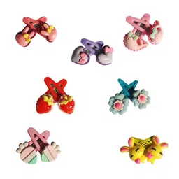 LYTIX Girls Set Of 12 Beaded Tic Tac Hair Clip-image-35
