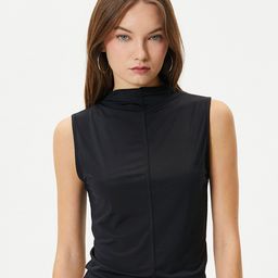 Koton High Neck Sleeveless Crop Top-image-92