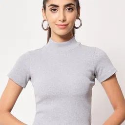 LE BOURGEOIS High Neck Top-image-77