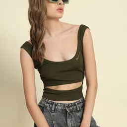 PockMAN Cotton Crop Top-picture-4