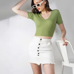 Lagashi Cotton Crop Top-picture-38