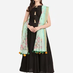 Kaizen TEXO FAB Printed Linen Dupatta-31