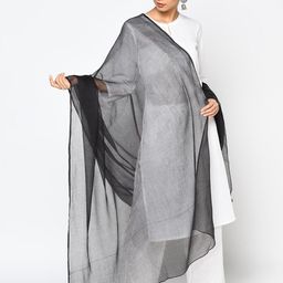 Fabindia Woven Cotton Silk Dupatta-11