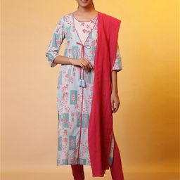 AURELIA Pure Cotton Dupatta-27
