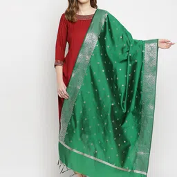 Dupatta BazaarEthnic Motifs Woven Design Dupatta-picture-41