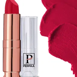 PERPAA Antique Velvet Matte Lipstick with Shea Butter & Vitamin E - Red Bloom 55-image-60