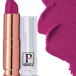 PERPAA Antique Velvet Matte Lipstick with Shea Butter & Vitamin E - Rose Magenta 58-image-46