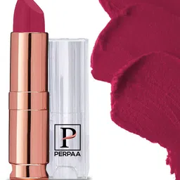 PERPAA Antique Velvet Matte Lipstick with Shea Butter & Vitamin E - Strawberry Pink 92-image-54