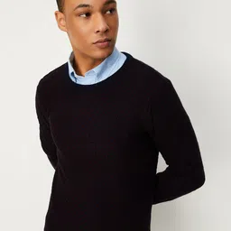 max Self Design Acrylic Sweater-image-13