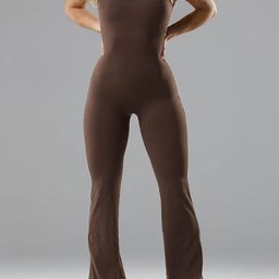 LULU & SKY Cut-Out Detailed Sport Jumpsuit-34