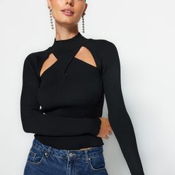 Trendyol Ribbed Pullover Sweater-picture-17