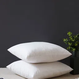 Bajo's White Set Of 2 Solid Cushion Inserts-44