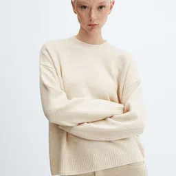 MANGO Drop-Shoulder Pullover-image-40