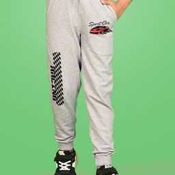 NUSYL Boys Graphic Printed Cotton Joggers-picture-21