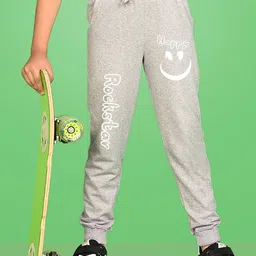 NUSYL Boys Graphic Printed Cotton Joggers-52