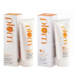 Plum Set of Face Scrub & Sunscreen-39