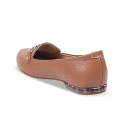 DAVINCHI Women Round Toe Comfort Insole Loafers-24