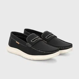 Mast & Harbour Men Round Toe Lightweight Loafers-image-64
