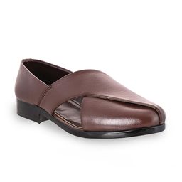 Aristitch Men Brown Solid Slip On Loafers-image-39