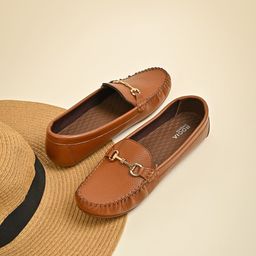 Rocia Women Textured Loafers-75