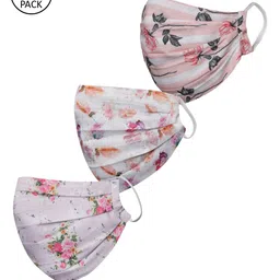 JBN Creation Kids 3 Pcs 2 Ply Reusable Protective Outdoor Printed Cotton Masks-6