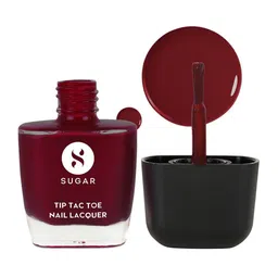 SUGAR Tip Tac Toe Classic Long Lasting Nail Lacquer 9 ml - Maroon Meadow 30-21