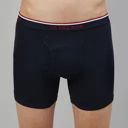 U.S. Polo Assn. Men Navy Blue Solid Trunks I667-195-P1-picture-12
