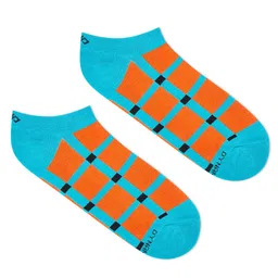 Dynamocks Patterned Ankle-Length Socks-10