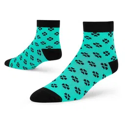 Dynamocks Patterned Ankle Length Socks-5