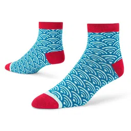 Dynamocks Patterned Ankle Length Socks-46