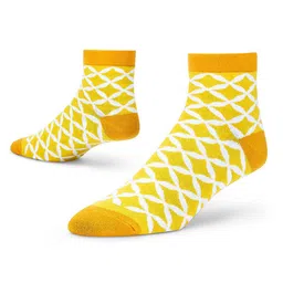 Dynamocks Multicoloured Patterned Ankle Length Socks-0