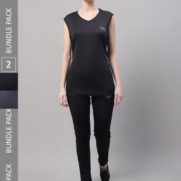 mack jonney VIMAL JONNEY Women Pack Of 2 V-Neck Tracksuit-picture-47