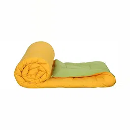 RF RELAXFEEL Green & Yellow Heavy Winter 233 GSM Single Bed Comforter-image-34