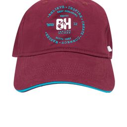 Being Human Men Burgundy & Blue Printed Baseball Cap-29
