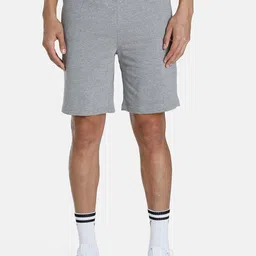Puma Men Grey Zippered Outdoor Sports Shorts-image-71
