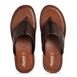 Ajanta Men Brown Slip-On Comfort Sandals-picture-21