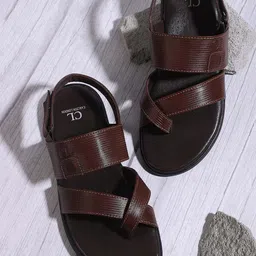 Carlton London Men Brown Comfort Sandals-image-70