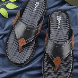 El Paso Men Leather Comfort Sandals-image-94