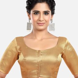 Biyu Woven Design Brocade Saree Blouse-image-70
