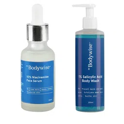 Be Bodywise Salicylic Acid Body Wash 250 ml & Niacinamide Face Serum 30 ml-picture-2
