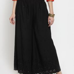 Clora Creation Women Black Palazzos-picture-20