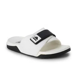 Adda Men White & Blue Rubber Sliders-picture-15