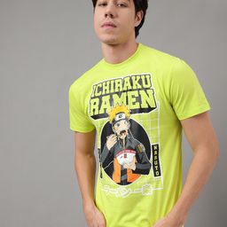 Free Authority Naruto Printed Pure Cotton T-Shirt-image-43