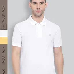 LUX NITRO Pack of 2 Polo Collar Anti Odour T-shirts-image-98