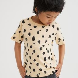 H&M Boys Yellow Cotton T-shirt-image-16
