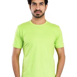 Clothe Funn Cotton Knitted Round Neck T-shirt-image-75